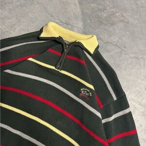 Paul & Shark Multicolor Half-Zip Sweater